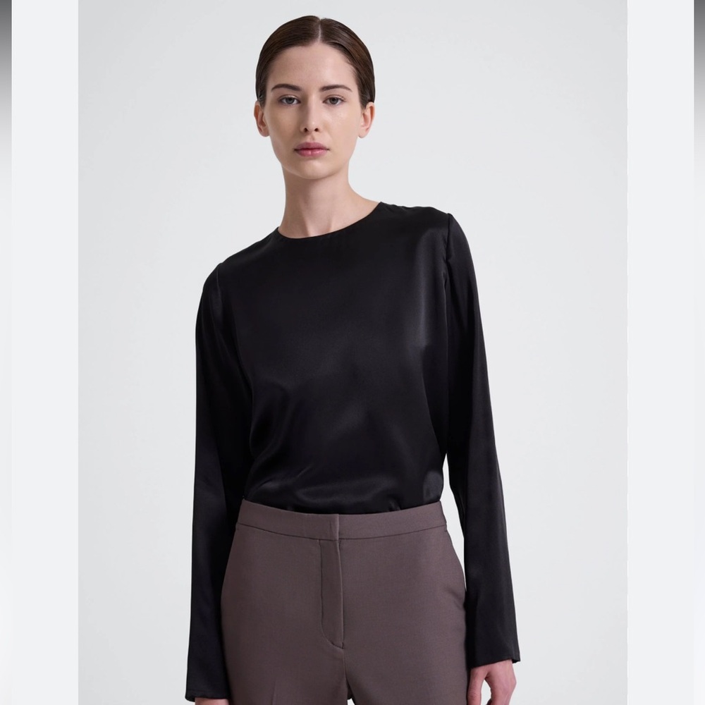 🌷 Zara Satin Effect Blouse - NWT 🌷 - Picture 11 of 14